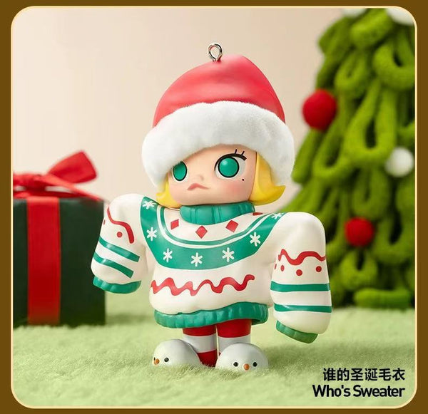 POPMART泡泡瑪特 MOLLY城堡聖誕奇遇盒系列手辦盲盒