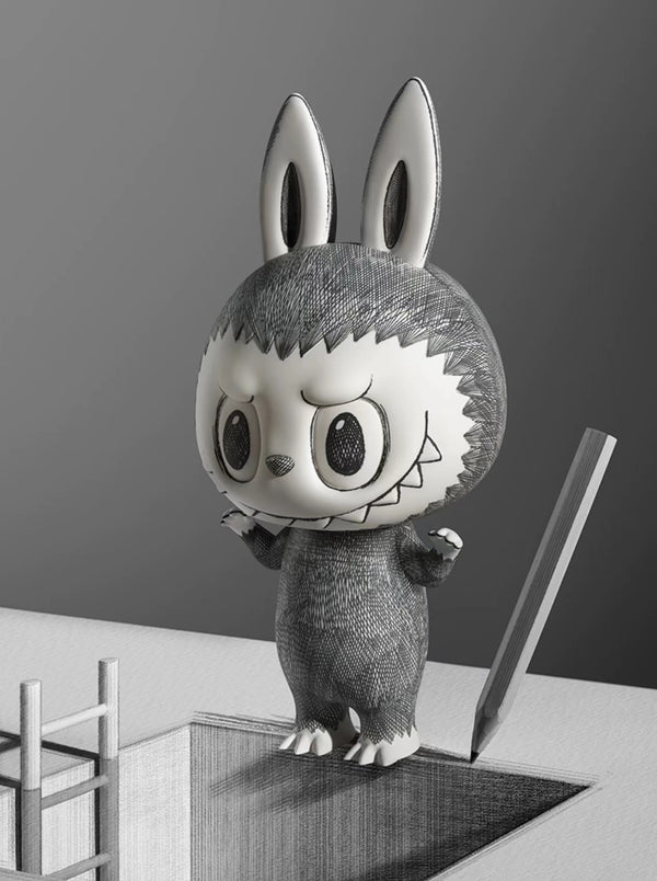 POPMART MEGA LABUBU 1000% Sketch