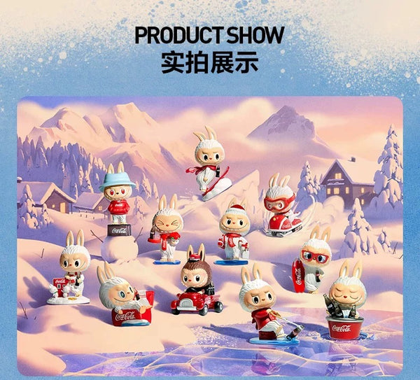 പോപ്പ്മാർട്ട് ദി മോൺസ്റ്റേഴ്സ് ലാബുബു കൊക്ക കോള സീരീസ് ഫിഗർസ് ബ്ലൈൻഡ് ബോക്സ് (ഒരു ബോക്സിൽ 10 കഷണങ്ങൾ)