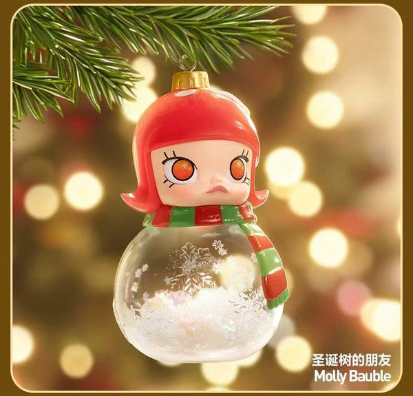 POPMART泡泡瑪特 MOLLY城堡聖誕奇遇盒系列手辦盲盒