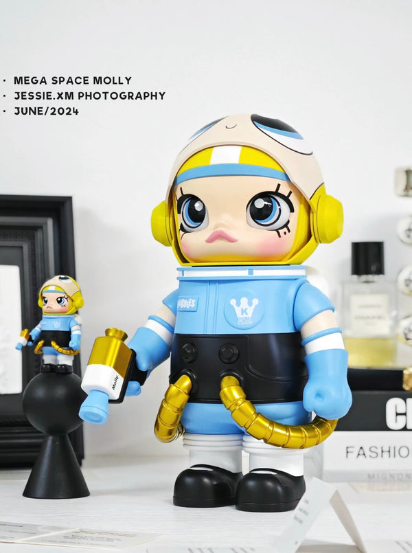 POPMART MEGA SPACE MOLLY 400%+100% Flying Powerpuff Girls - Bubble