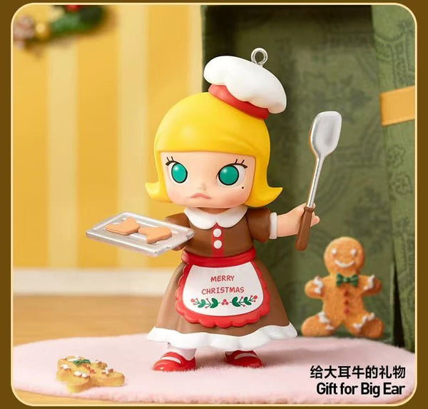 POPMART泡泡瑪特 MOLLY城堡聖誕奇遇盒系列手辦盲盒