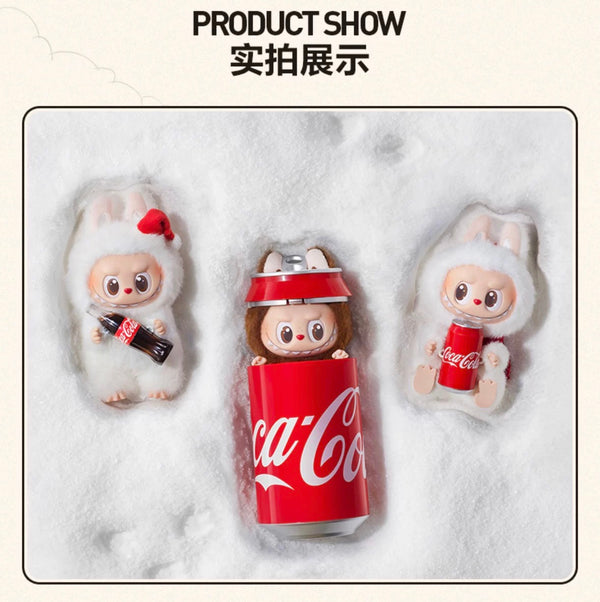 🥤POPMART ദി മോൺസ്റ്റേഴ്സ് LABUBU കൊക്ക-കോള സീരീസ്-വിനൈൽ ഫേസ് ബ്ലൈൻഡ് ബോക്സ് (ഒരു ബോക്സിൽ 6 കഷണങ്ങൾ)