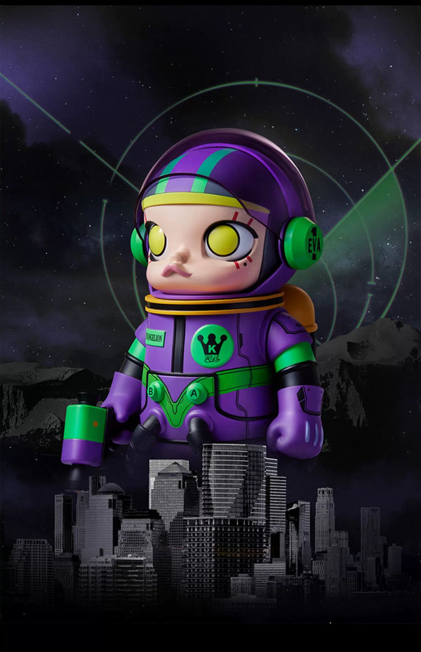 POPMART Mega Space Molly EVA Bagong Siglo ng Ebanghelyo ng mga Dambana Unang Yunit 400%