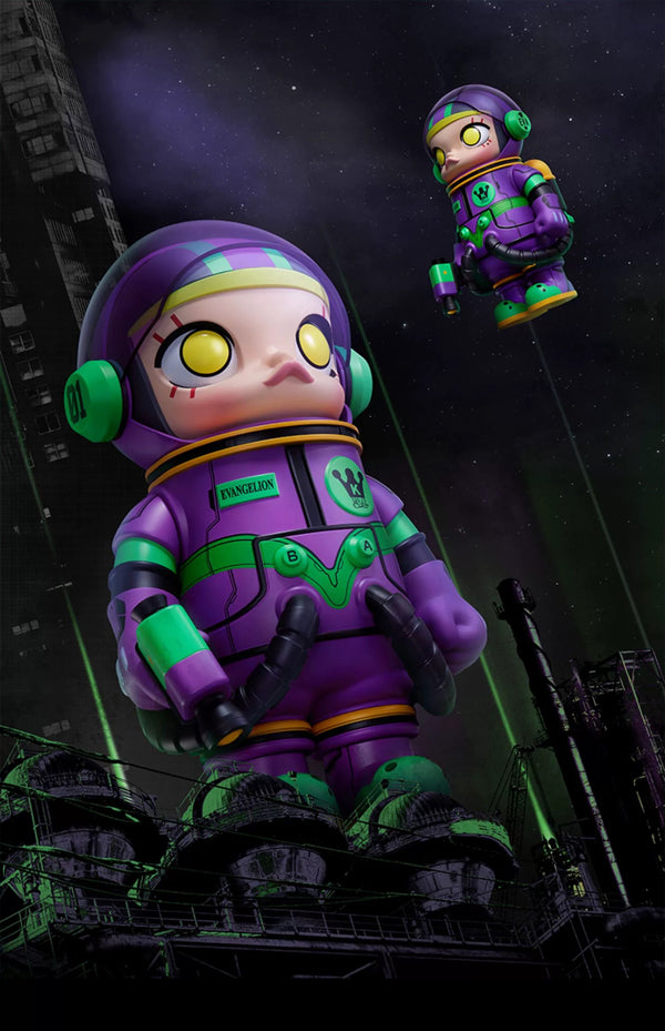 POPMART Mega Space Molly EVA Bagong Siglo ng Ebanghelyo ng mga Dambana Unang Yunit 400%