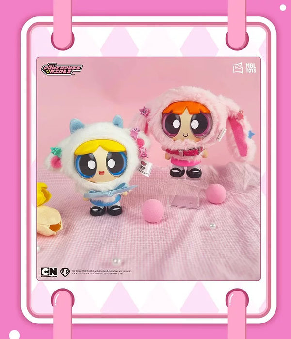 TOPTOY พาวเวอร์พัฟเกิร์ล ตุ๊กตาคลุมหัว กล่องสุ่มของเล่นสุดเท่ (4 ชิ้นในกล่อง)