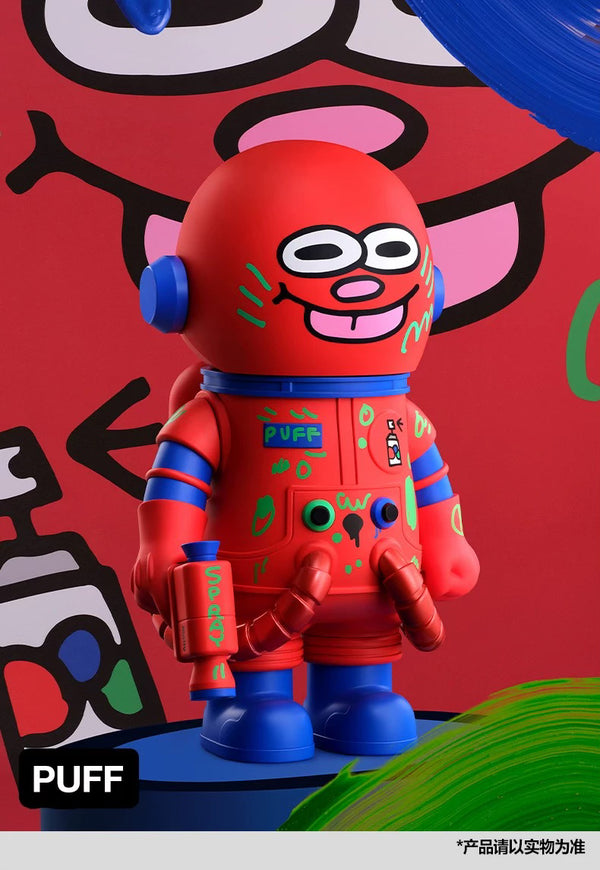 POPMART 泡泡瑪特 MEGA SPACE MOLLY 400%喬恩·伯格曼SPACE CADETS盲盒款