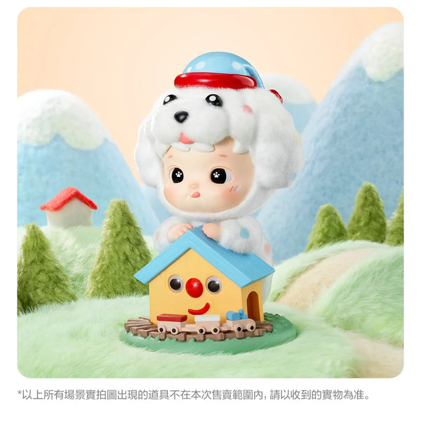 POPMART HACIPUPU Marshmallow Puppy Figure