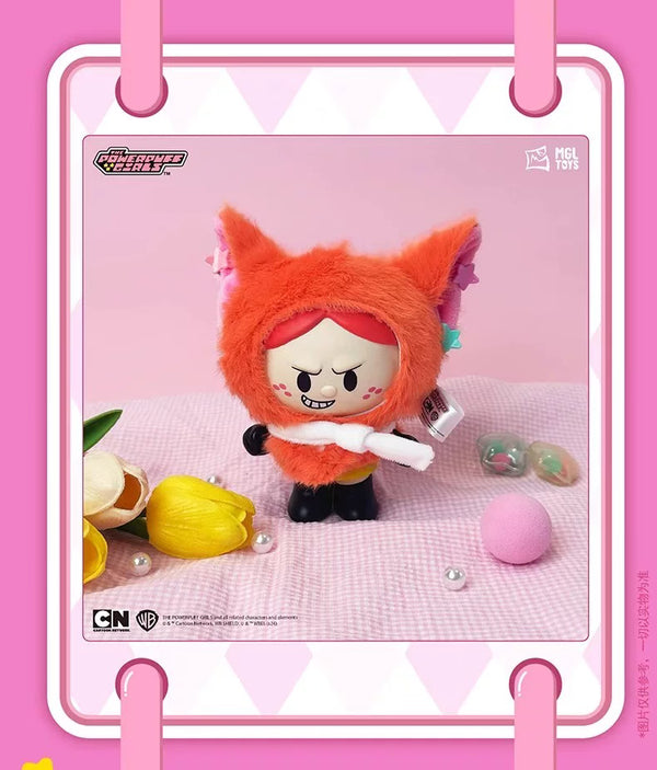 TOPTOY พาวเวอร์พัฟเกิร์ล ตุ๊กตาคลุมหัว กล่องสุ่มของเล่นสุดเท่ (4 ชิ้นในกล่อง)