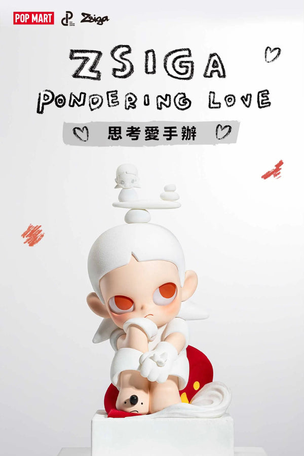 POPMART 泡泡瑪特 Zsiga Isipin ang Pag-ibig na Figurine