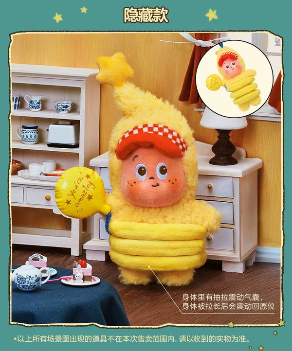 POPMART 泡泡瑪特 123!별사람 시리즈 봉제 인형 열쇠고리 블라인드 박스(1박스 6개)