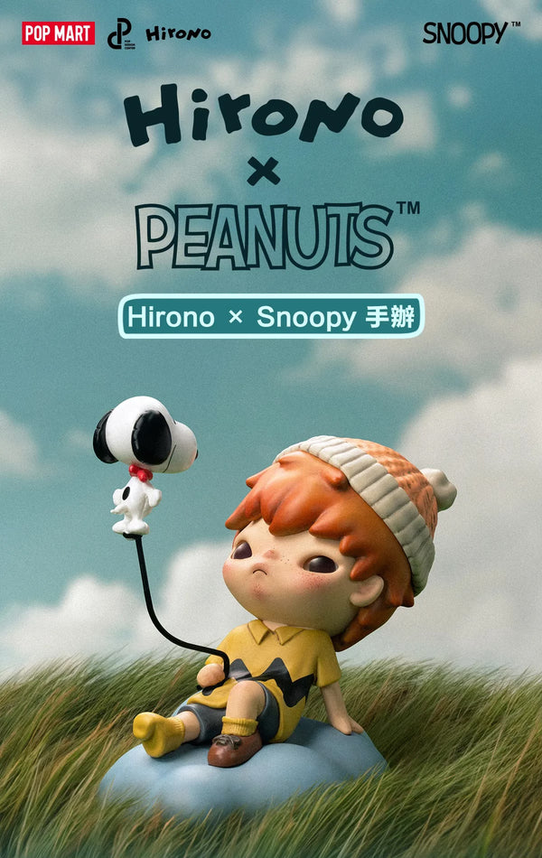 POPMART Pop Mart Hirono × Snoopy figure trendy fashion toy gift