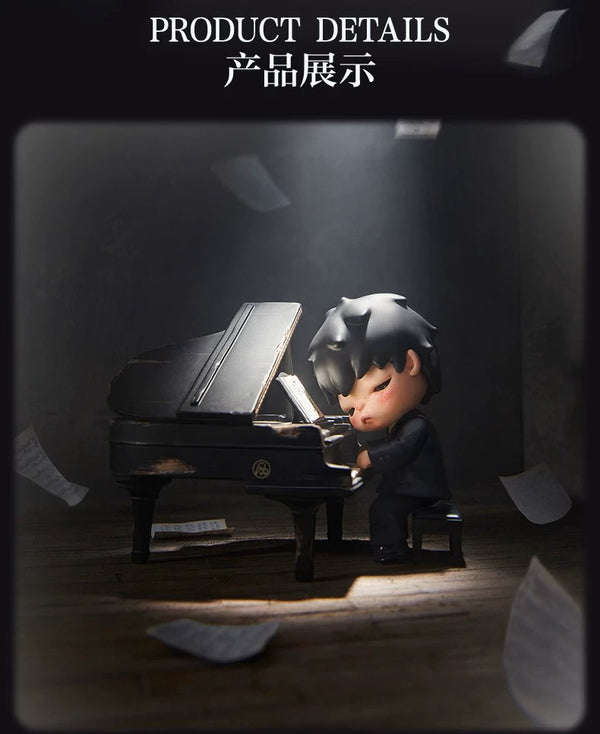 POPMART Hirono Pianist Figure
