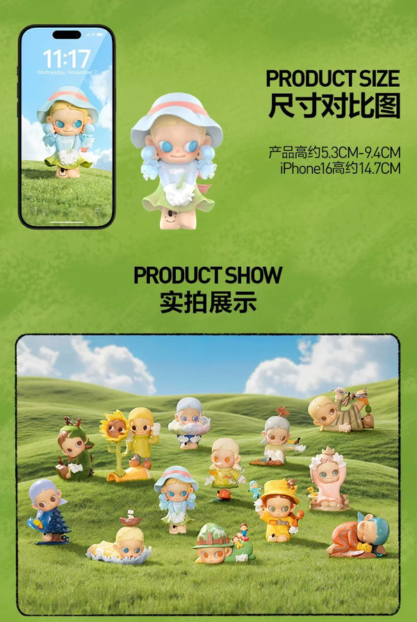 POPMART 泡泡瑪特 Zsiga Mabagal na Serye ng Figurine Blind Box (Isang Kahon na may 12)