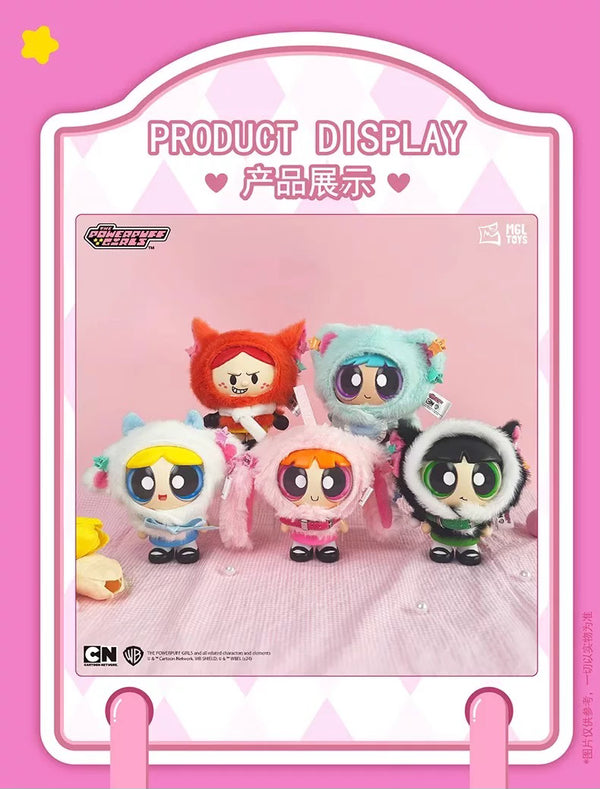 TOPTOY พาวเวอร์พัฟเกิร์ล ตุ๊กตาคลุมหัว กล่องสุ่มของเล่นสุดเท่ (4 ชิ้นในกล่อง)