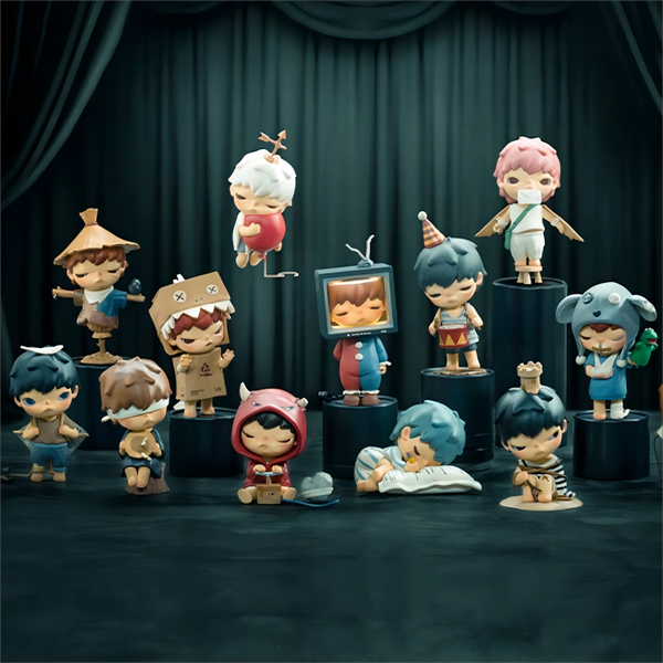 POPMART ポップマート 小野四代整箱 Hirono小野マイムシリーズブラインドボックス(1箱12個)