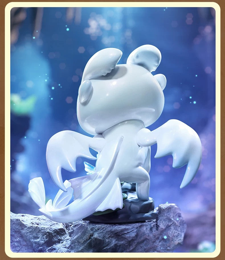 POPMART Labubu The Monsters How to Train Your DragonWhite Hidden Mo TOYLAND