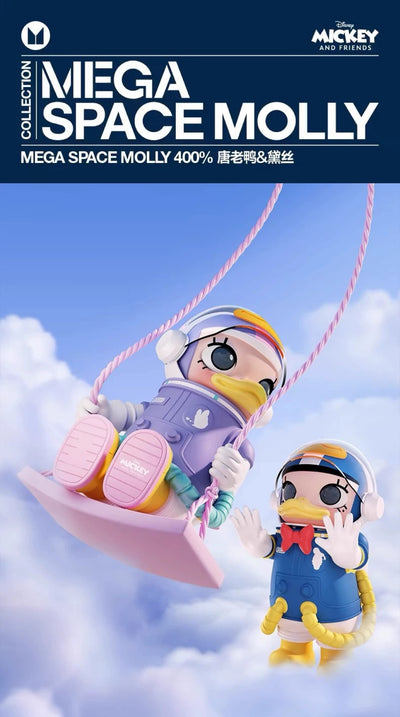 POPMART MEGA SPACE MOLLY Donald Duck 400%