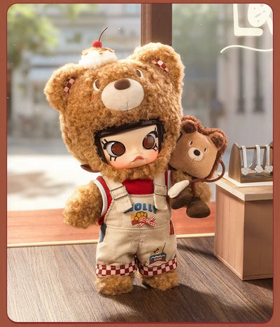 POPMART MOLLY x Bear Bread 1/8 Action Figure BJD