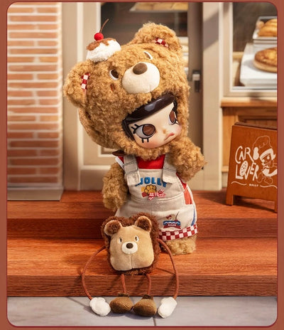 POPMART MOLLY x Bear Bread 1/8 Action Figure BJD