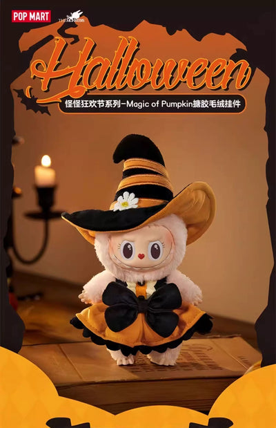 POPMART Labubu-Mokoko Little Sweetheart Halloween Monster Carnival Series Vinyl Plush Doll