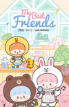 卓大王 x LINE FRIENDS我的好朋友搪膠毛絨盲盒（一盒4個）