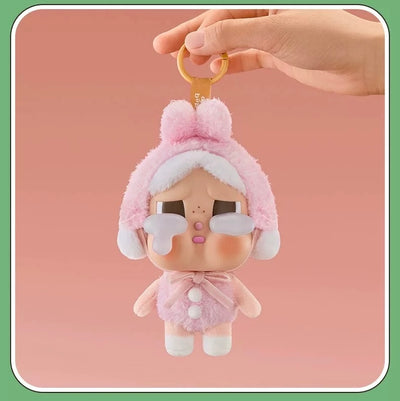 POPMART CRYBABY Tears Factory Series Vinyl Face Plush Blind Box Trend Pendant