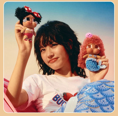 POPMART 泡泡瑪特 CRYBABY Vacation Mode On系列搪膠毛絨掛件盲盒（一盒六個）