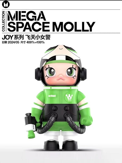 POPMART MEGA SPACE MOLLY 400%+100%Powerpuff Girls-Moomao