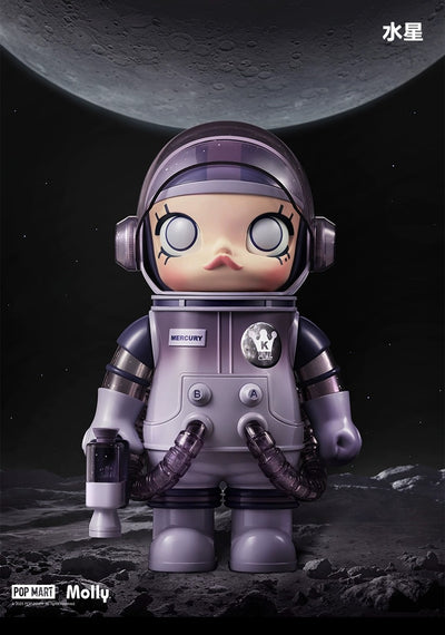 POPMART Mega Collection Series - 400% Maga Space Molly Planet Series (Mercury)