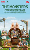 POPMART THE MONSTERS Forest Secret Base Series Blocks Forest Secret Base Series Flat Building Block Set