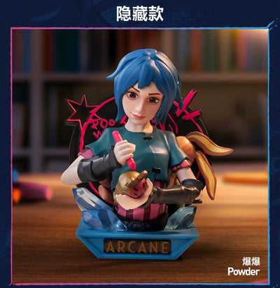 POPMART Pop Mart League of Legends: Battle of the Two Cities series of figures blind box trendy gift toys (9 pieces per box)