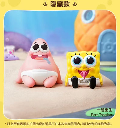 POPMART 泡泡瑪特 海綿寶寶好朋友系列手辦盲盒玩具禮物擺件（一盒12個）