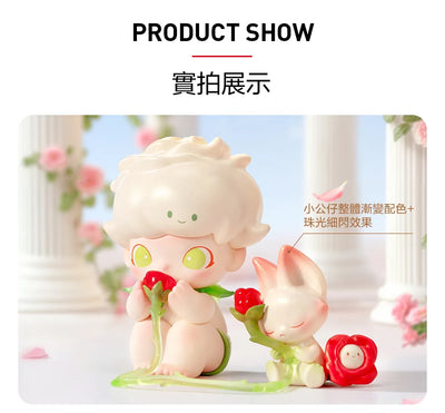 POPMART DIMOO Rose Secret Figure Hanging Card Fashion Pendant
