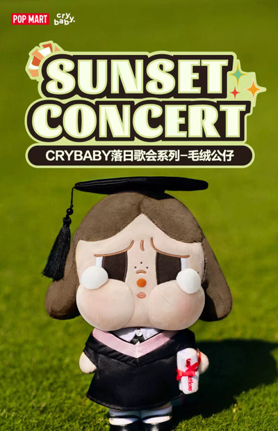 POPMART CRYBABY Sunset Concert Series Plush Doll