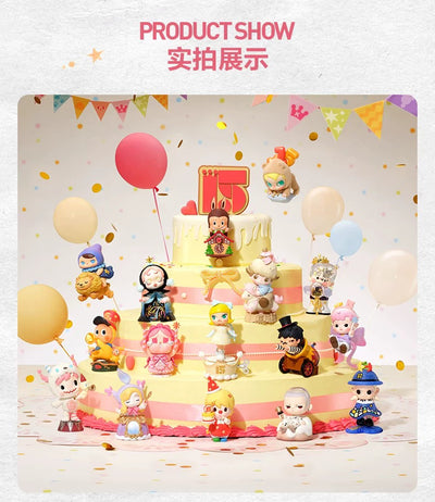 POPMART celebrates this moment with a series of 15-piece blind box figurines (set of 15)