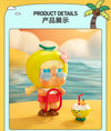 POPMART Pop Mart Crybaby Coconut Green Figure Hanging Card Trendy Toy Fashion Gift Pendant