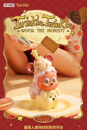 POPMART 泡泡瑪特 星星人美味時刻系列手辦盲盒玩具擺件 (一套12隻)