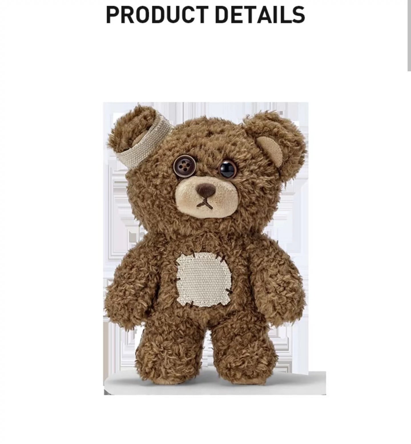 POPMART Hirono Bear ぬいぐるみ POPMART Pop Mart Shanghai Limited Hirono Ono Bear Plush