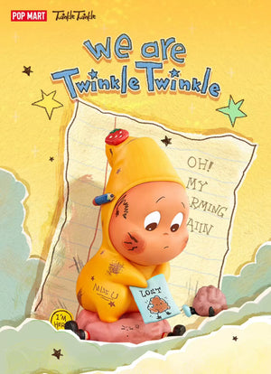 POPMART 泡泡瑪特 我們都是星星人系列手辦盲盒潮流時尚禮物擺件 (一套12隻)