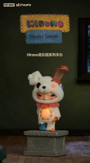 POPMART Pop Mart Hirono Ghost Paradise Series Figure Blind Box Scene Prop Gift Ornaments (Set of 6)