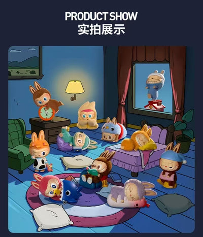 POPMART 泡泡瑪特 拉布布THE MONSTERS 凌晨一點系列手辦盲盒LABUBU（一盒10個）