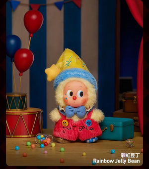 POPMART WHY SO SERIOUS Series Vinyl Plush Pendant (Confirmed Model: Rainbow Beans)