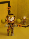 POPMART MEGA α SKULLPANDA 400% Van Gogh Museum Sunflower