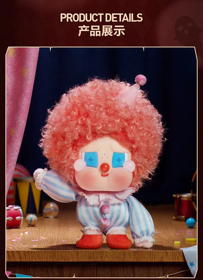 POPMART WHY SO SERIOUS CRYBABY vinyl plush hanger