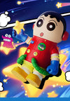 POPMART 泡泡瑪特 MEGA SPACE MOLLY 400%+100% 蠟筆小新盲盒款
