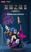 POPMART Pop Mart League of Legends: Battle of the Two Cities series of figures blind box trendy gift toys (9 pieces per box)