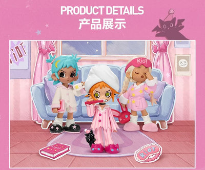 POPMART 泡泡瑪特 Lil Peach Riot 小小叛桃徹夜狂歡系列手辦盲盒 (一套12隻)