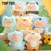 TOPTOY Canned Pig LuLu Animal Party Forest Theater Rubber Face Finger Puppet Pendant Cute Pendant (Set of 6)
