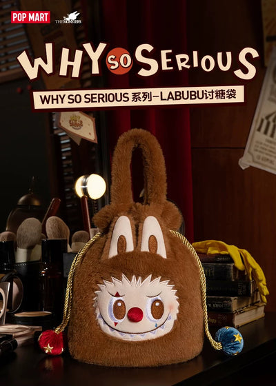 POPMART WHY SO SERIOUS series candy bag trendy handbag